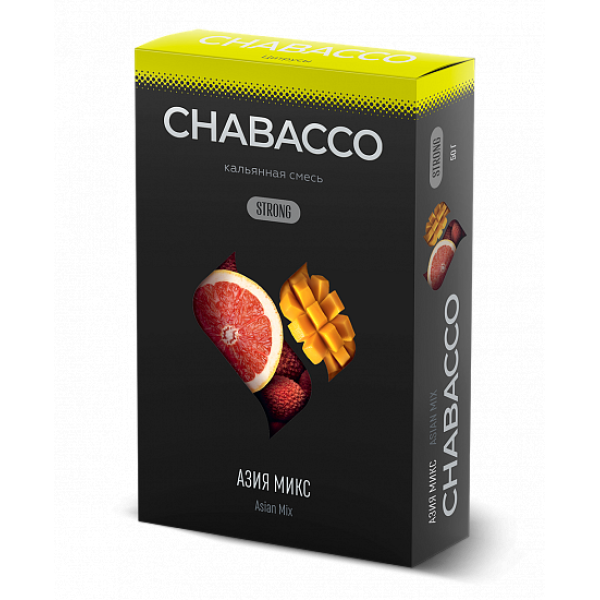 Смесь Chabacco Strong Asian Mix (Азиа Микс) 50 гр в Якутске