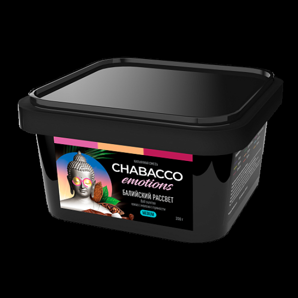 Смесь Chabacco Medium Emotions Bali sunrise (Балийский рассвет) 200 гр в Якутске