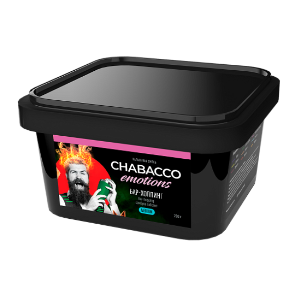 Смесь Chabacco Medium Emotions Bar hopping (Бар хоппинг) 200 гр в Якутске