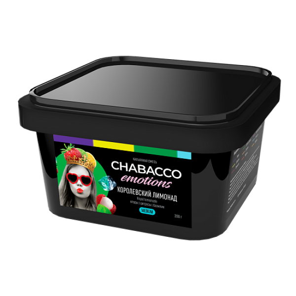 Смесь Chabacco Medium Emotions Royal lemonade (Королевский лимонад) 200 гр в Якутске
