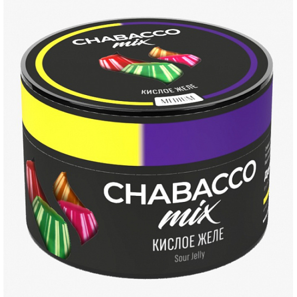 Смесь Chabacco Mix Sour jelly 50 грамм в Якутске
