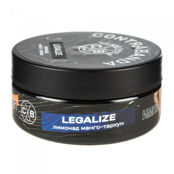 Табак CONTRABANDA Legalize (Лимонад Манго Тархун) 100 гр в Якутске