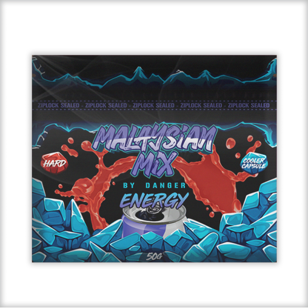 Смесь Malaysian Mix Hard Energy (Энергетик) 50 грамм в Якутске