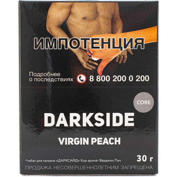 Табак Darkside Core Virgin Peach 30 грамм в Якутске