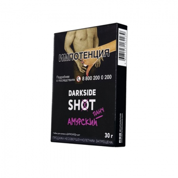 Табак Darkside SHOT Амурский Панч 30 гр в Якутске