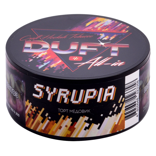Табак Duft All-In Syrupia 25 грамм в Якутске