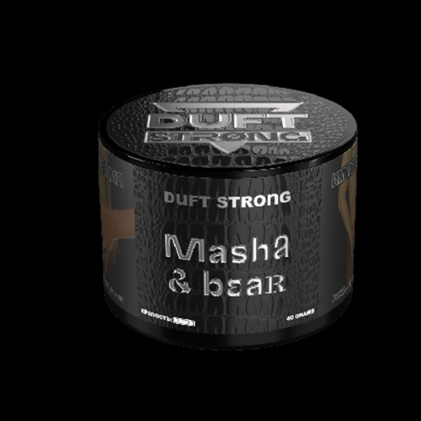 Табак Duft Strong Masha&Bear (Земляника) 40 гр в Якутске