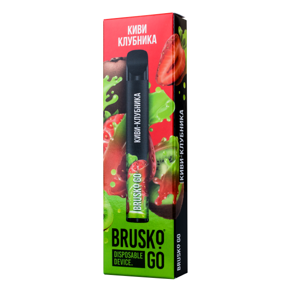 Одноразовая электронная сигарета Brusko Go Киви Клубника 800 затяжек в Якутске