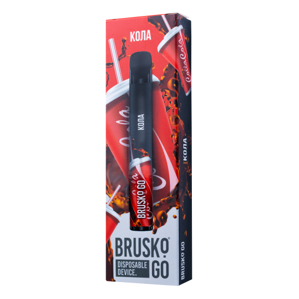 Одноразовая электронная сигарета Brusko Go Кола 800 затяжек в Якутске