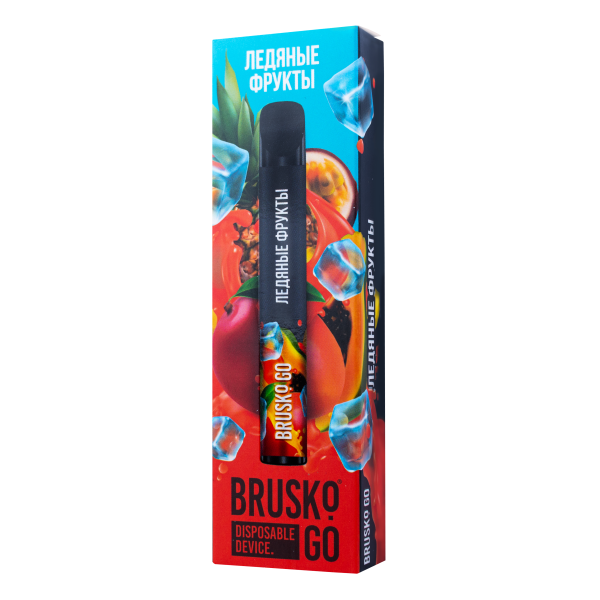 Одноразовая электронная сигарета Brusko Go Ледяные Фрукты 800 затяжек в Якутске