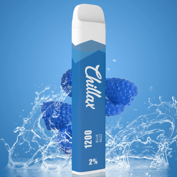 Chillax Blue Razz (Синяя малина), 1200 тяг в Якутске