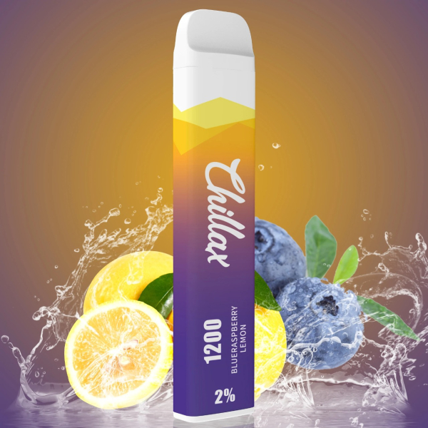 Chillax Blueraspberry Melon (Голубая малина Лимон), 1200 тяг в Якутске