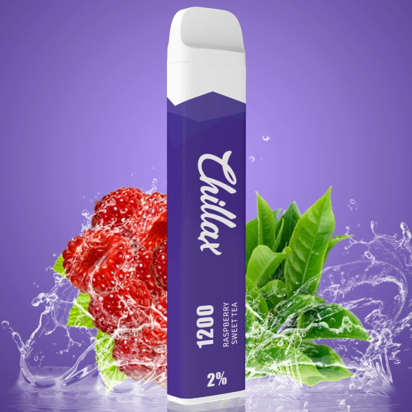 Chillax Raspberry Sweettea (Сладкий малиновый чай), 1200 тяг в Якутске