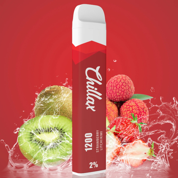 Chillax Strawberry Lychee Kiwi, 1200 тяг в Якутске