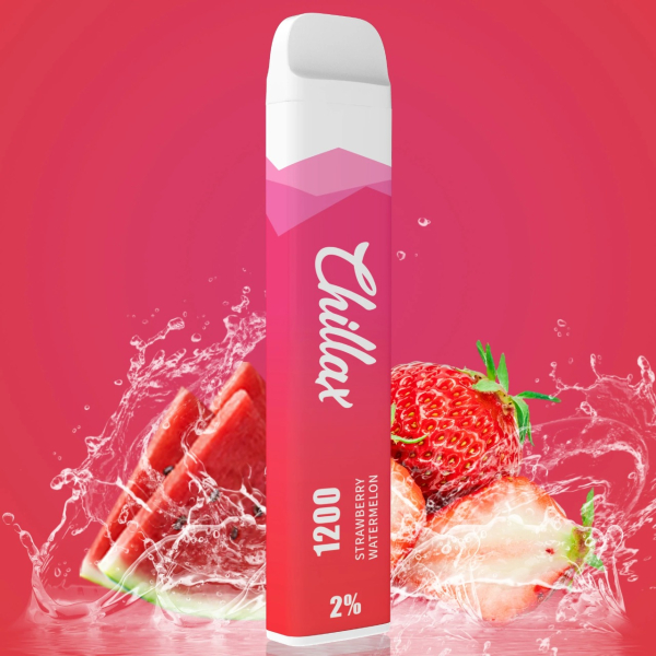 Chillax Strawberry Watermelon (Клубника Арбуз), 1200 тяг в Якутске