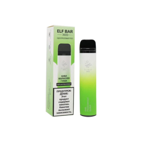 Elfbar (3600 (Киви маракуйя гуава)), 3600 тяг в Якутске