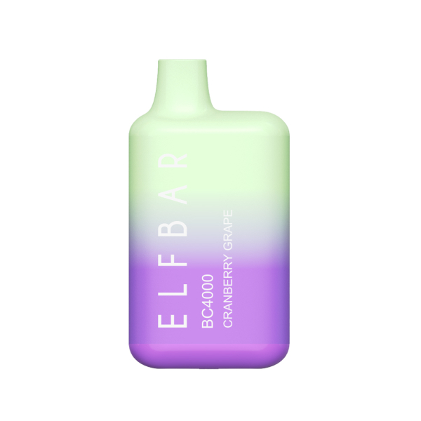 Elf Bar BC4000 Cranberry Grape (Клюква и виноград со льдом), 4000 тяг в Якутске