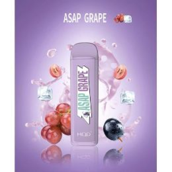HQD MEGA Asap Grape (Винград), 1800 тяг в Якутске