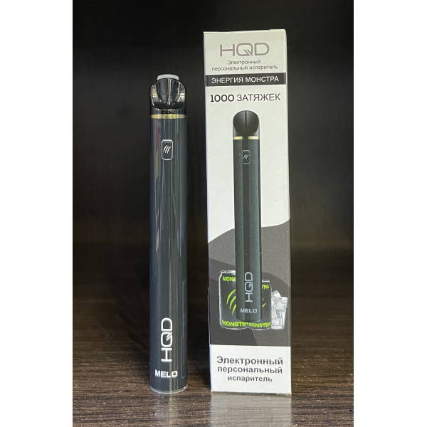 HQD melo (energy monstr) 1000 затяжек в Якутске