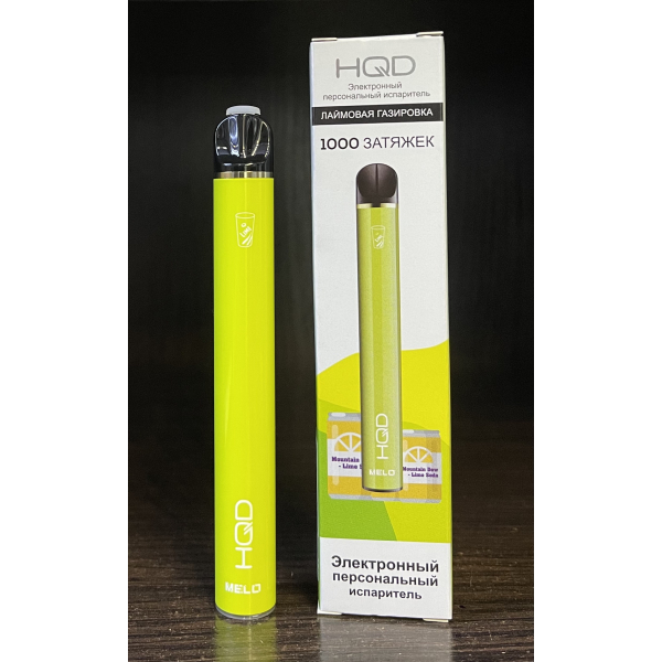HQD melo laim soda (лаймовая газировка) 1000 затяжек в Якутске