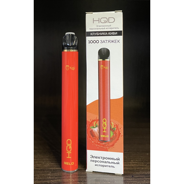 HQD melo strawberry kiwi (клубника киви) 1000 затяжек в Якутске