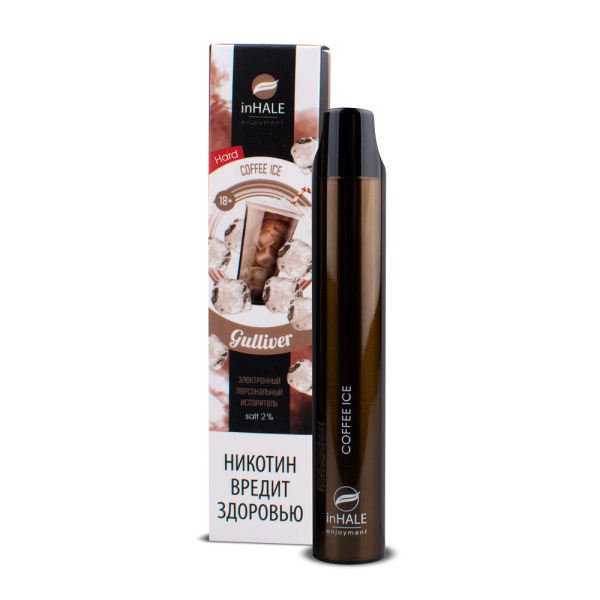 inHale Guliver Hard Coffee Ice (Кофе Со Льдом) 1500 затяжек в Якутске