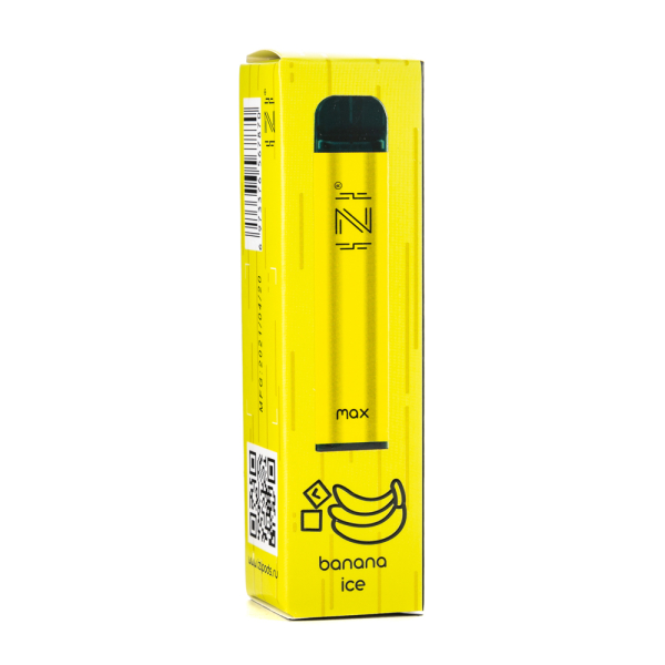 Одноразовая электронная сигарета IZI Max Banana Ice (Банан со льдом) 1600 затяжек в Якутске