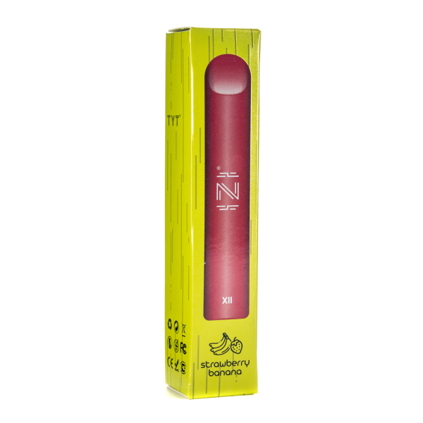 Одноразовая электронная сигарета IZI X2 Strawberry Banana (Клубника Банан) 800 затяжек в Якутске