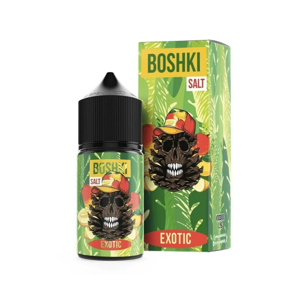 Жидкость BOSHKI Salt Exotic (Манго дыня хвоя) (30 мл, 20 мг/мл) в Якутске