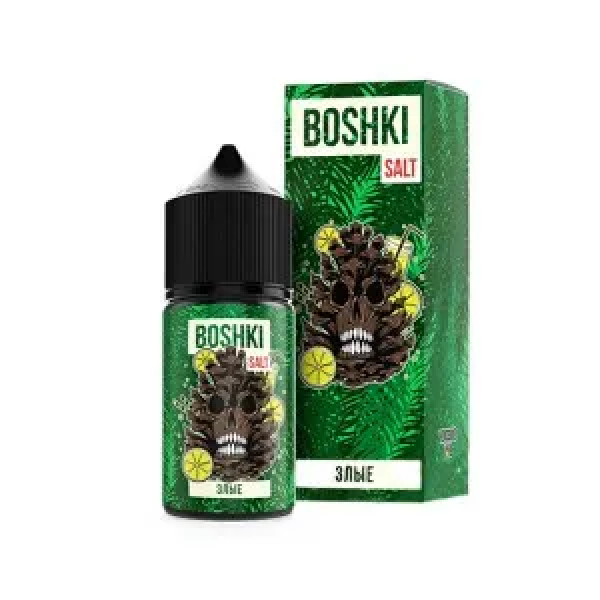 Жидкость BOSHKI Salt Злые (Лимонад ягоды хвоя) (30 мл, 20 мг/мл) в Якутске