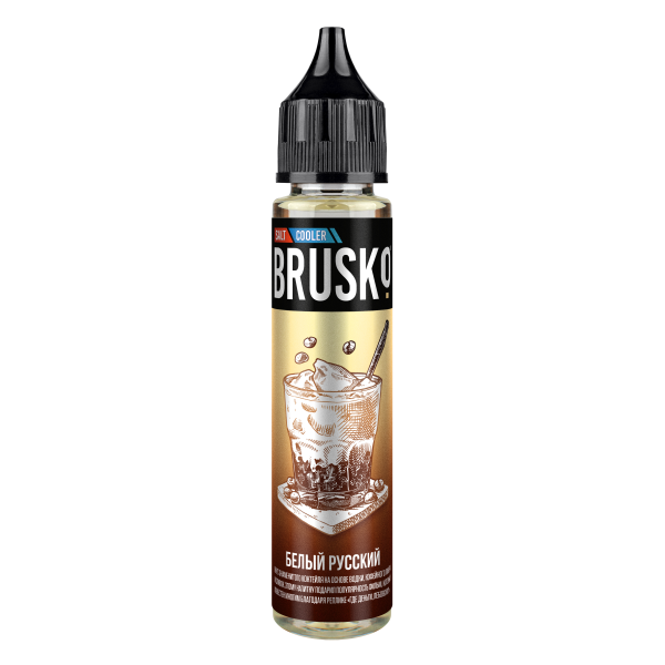 Жидкость Brusko Salt  Белый Русский 30 мл в Якутске