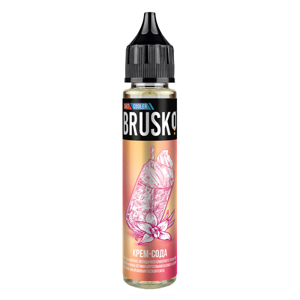 Жидкость Brusko Salt  Крем Сода 30 мл в Якутске