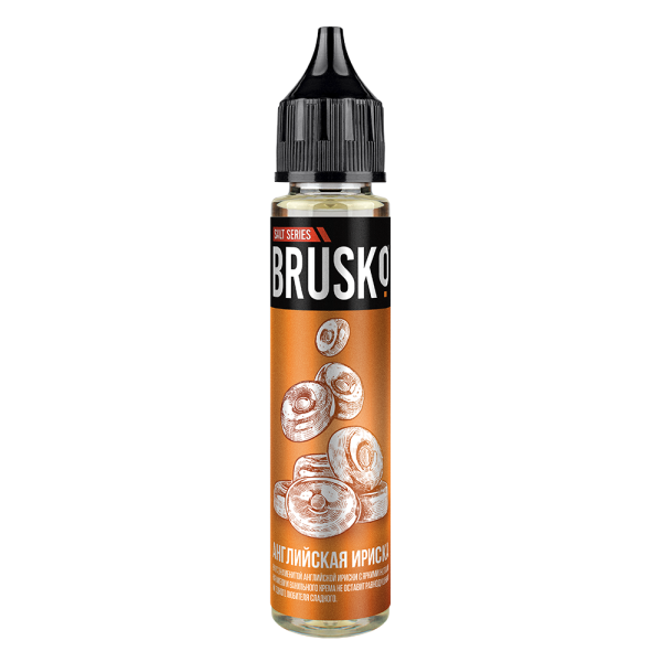 Жидкость Brusko Salt Английская Ириска 30 мл в Якутске