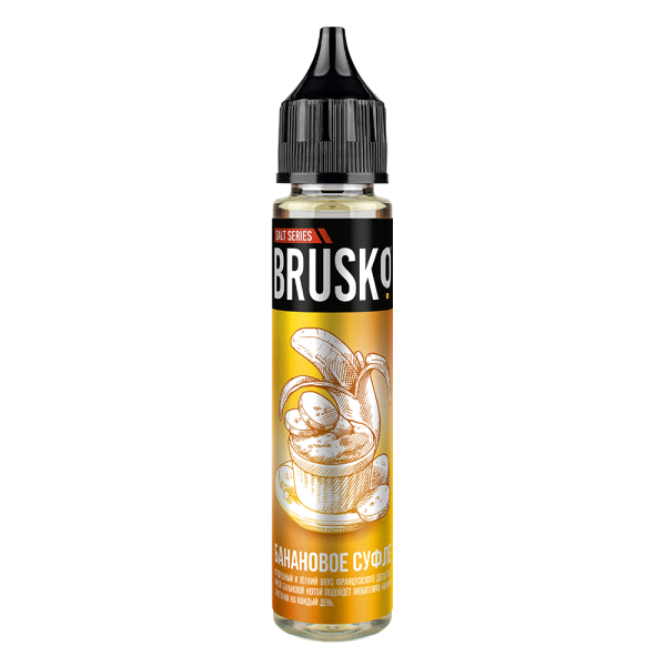 Жидкость Brusko Salt Банановое Суфле 30 мл в Якутске