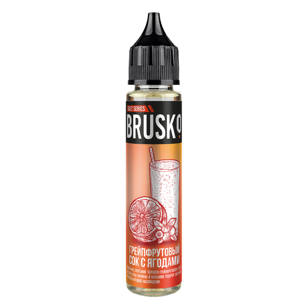 Жидкость Brusko Salt Грейпфрутовый Сок С Ягодами 30 мл в Якутске