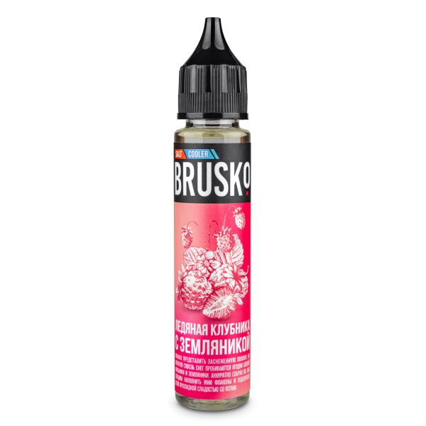 Жидкость Brusko Salt Ледяная Клубника С Земляникой 30 мл в Якутске