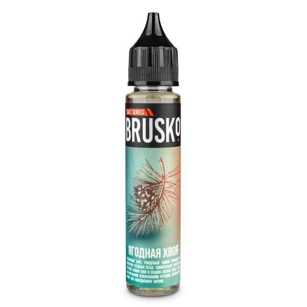 Жидкость Brusko Salt Ягодная Хвоя 30 мл в Якутске