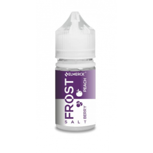 Жидкость Frost Salt Berry Peach (Персик С Черникой) (30 мл, 20 мг/мл) в Якутске