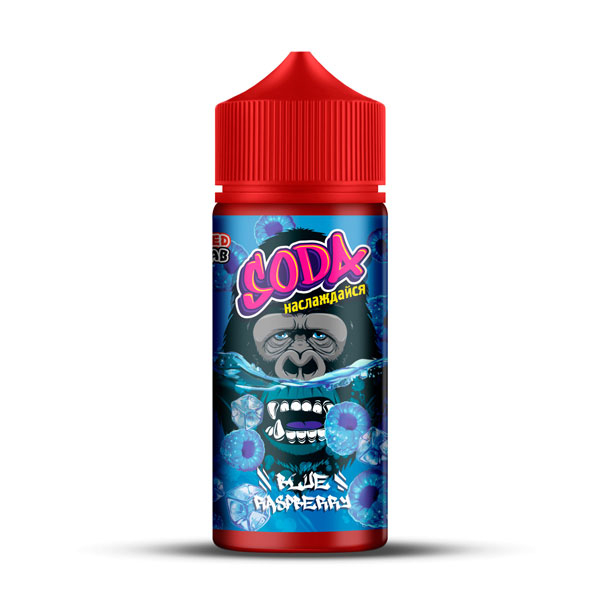 Жидкость Soda Blue Raspberry (Синяя малина) (30 мл, 20 мг/мл) в Якутске