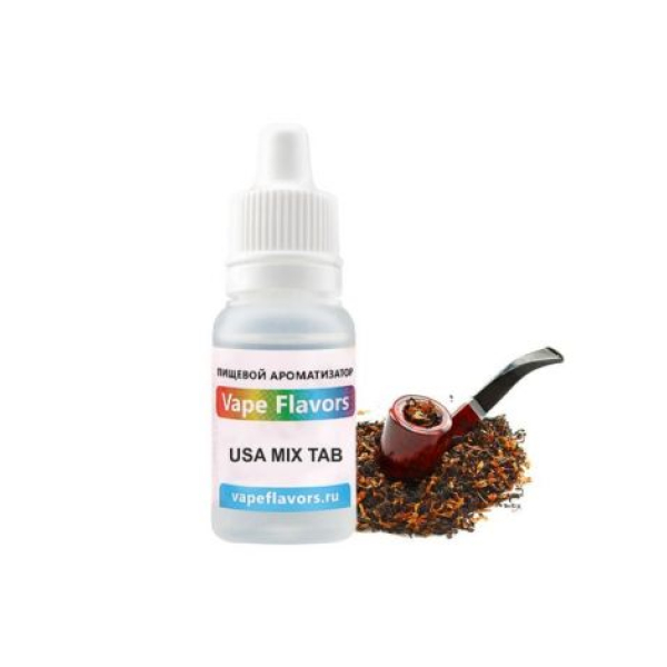 Ароматизатор Vape Flavors Usa Mix (Трубчатый табак) 10мл в Якутске