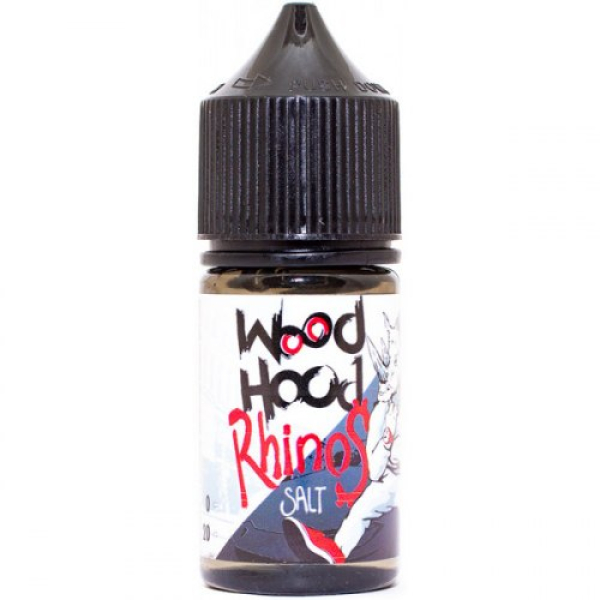 Жидкость Wood Hood Rhinos (Клубника Киви Лимон Лед) (30 мл, 20 мг/мл) в Якутске
