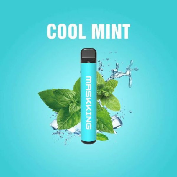 Одноразовая электронная сигарета Maskking High Pro Cool Mint (Ледняная Мята) 1000 затяжек в Якутске