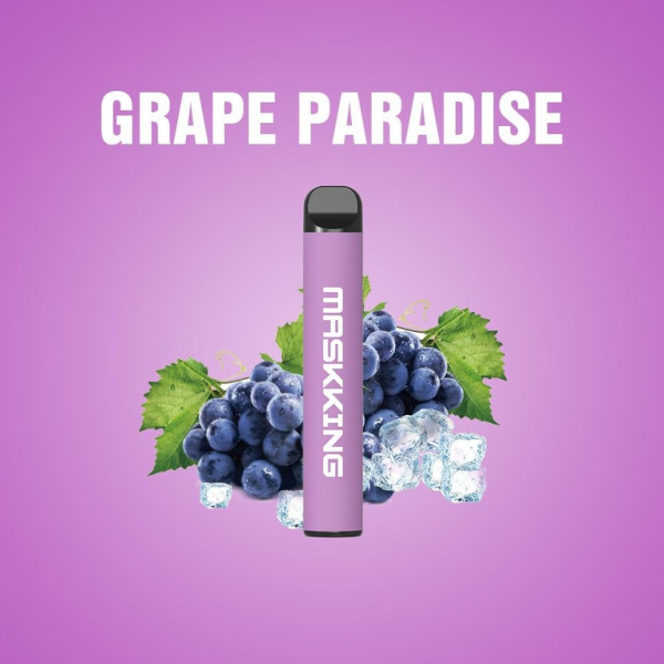 Одноразовая электронная сигарета Maskking High Pro Grape Paradise (Виноградный Рай) 1000 затяжек в Якутске