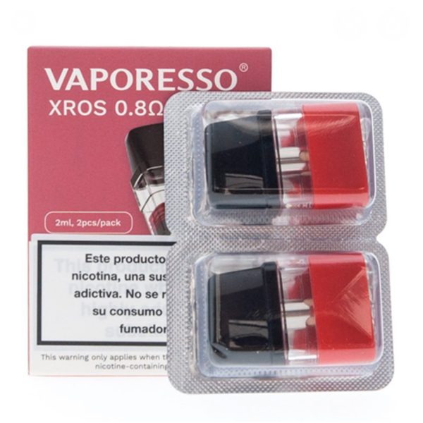 Упаковка картриджей Vaporesso XROS Series 0.8 ohm Pod 2 ml (в упаковке 2 шт) в Якутске