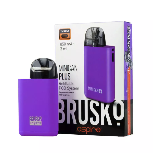 Brusko MINICAN plus (850 мАч, Фиолетовый) в Якутске