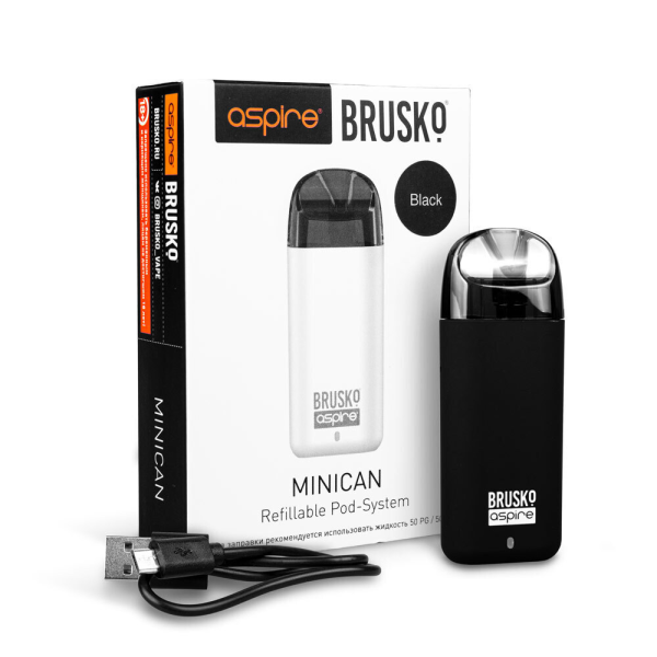 Brusko MINICAN plus (850 мАч, Черный) в Якутске