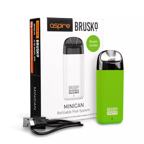 Brusko MINICAN (350 мАч, Зеленый) в Якутске