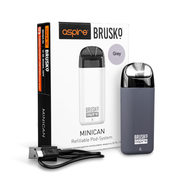 Brusko MINICAN (350 мАч, Серый) в Якутске