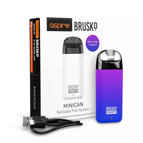 Brusko MINICAN (350 мАч, Синий,фиолетовый) в Якутске