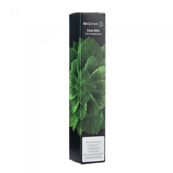SOAK S Cane Mint (Тростниковая мята), 2500 тяг в Якутске
